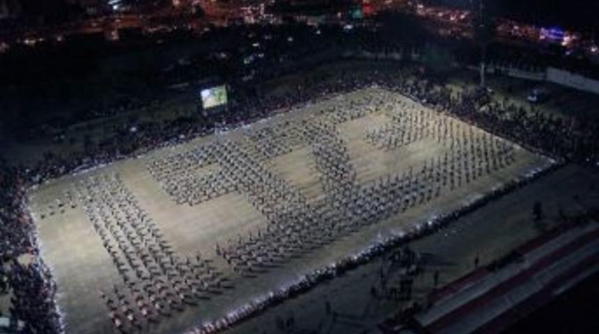 Sporcular Kanolarla Deniz Üzerinde ’1919’ Yazacak