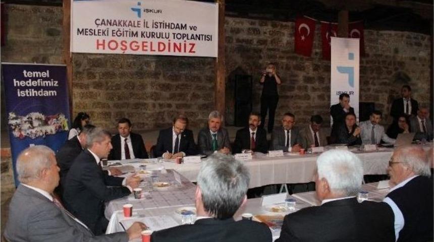 &Ccedil;anakkale İl İstihdam Ve Mesleki Eğitim Kurulu Toplantısı Yapıldı