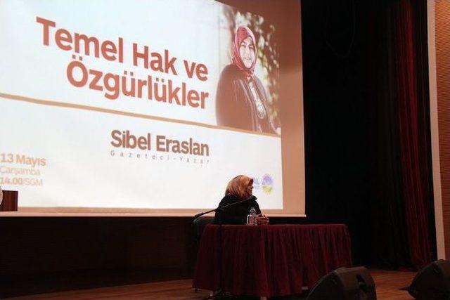 “temel Hak Ve Özgürlükler” Konferansı Gerçekleşti