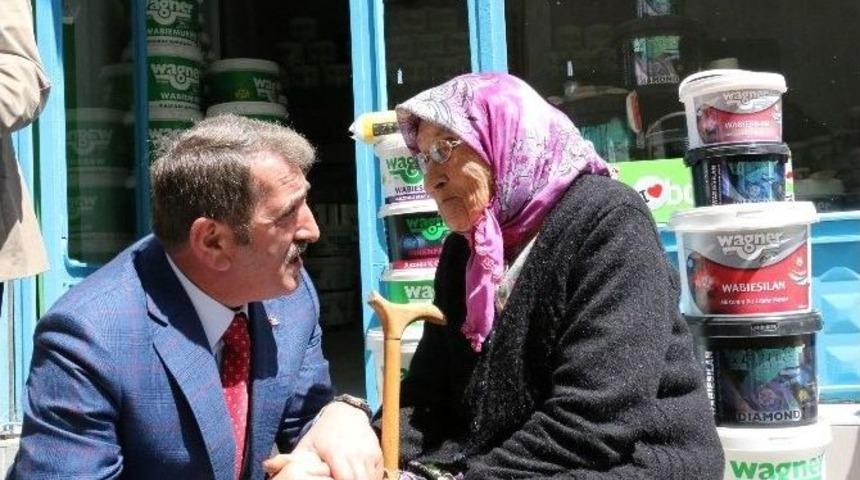 Fuat K&ouml;ktaş Bafra&rsquo;da Se&ccedil;im &Ccedil;alışmalarında Bulundu