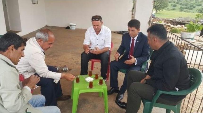 Mhp Milletvekili Adayı Karako&ccedil; K&ouml;y Gezilerini S&uuml;rd&uuml;r&uuml;yor