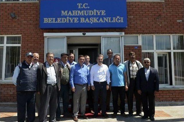 Başkan Ataç’ın Mahmudiye Ziyareti