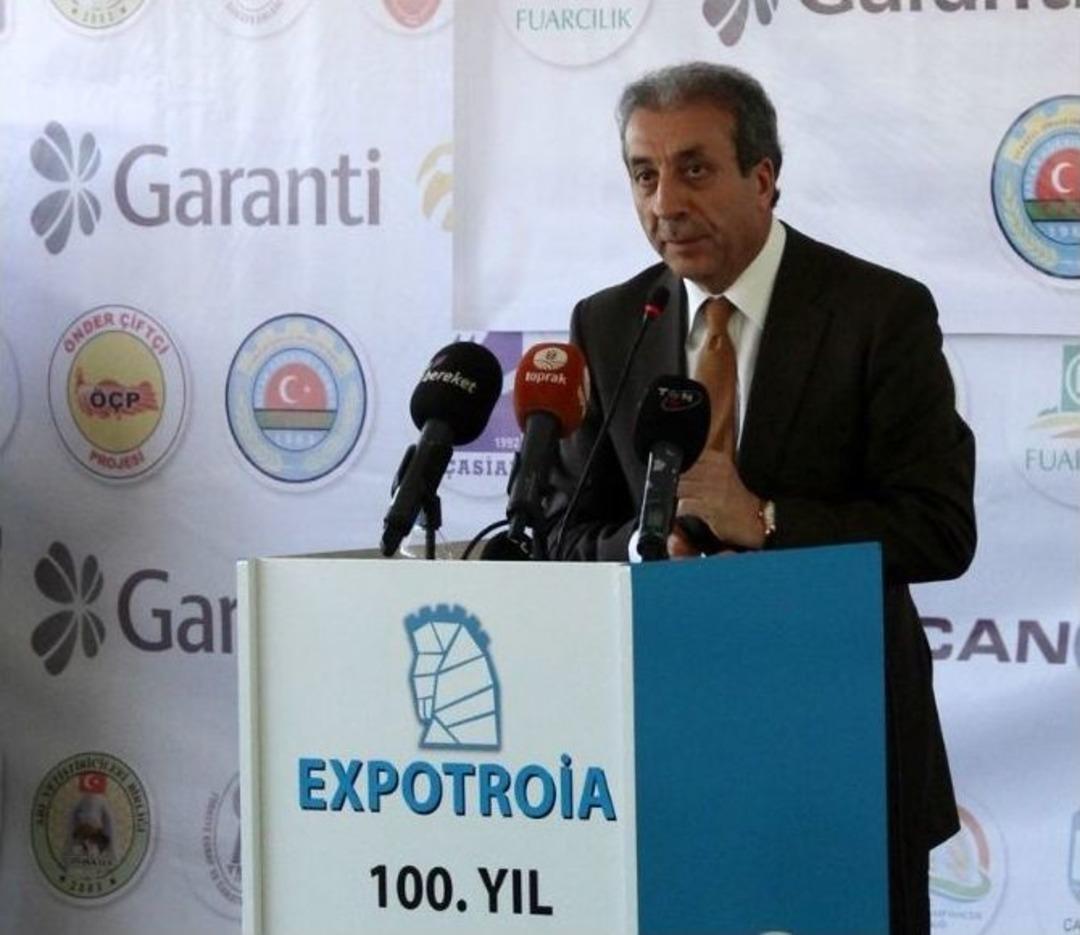 Bakan Eker, Expotroia Fuarını A&ccedil;tı