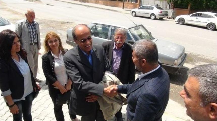 Dep Eski Milletvekili Toğuç, Petrol-iş Batman Şubesi’ni Ziyaret Etti