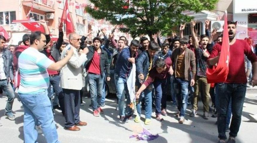 Gerginliğin Ardından Hdp Se&ccedil;im B&uuml;roları &Ouml;n&uuml;nde G&uuml;venlik &Ouml;nlemi
