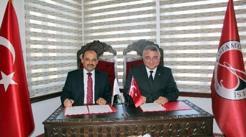 Kastamonu &Uuml;niversitesi İle Orman Ve Su İşleri Bakanlığı Arasında Protokol İmzalandı