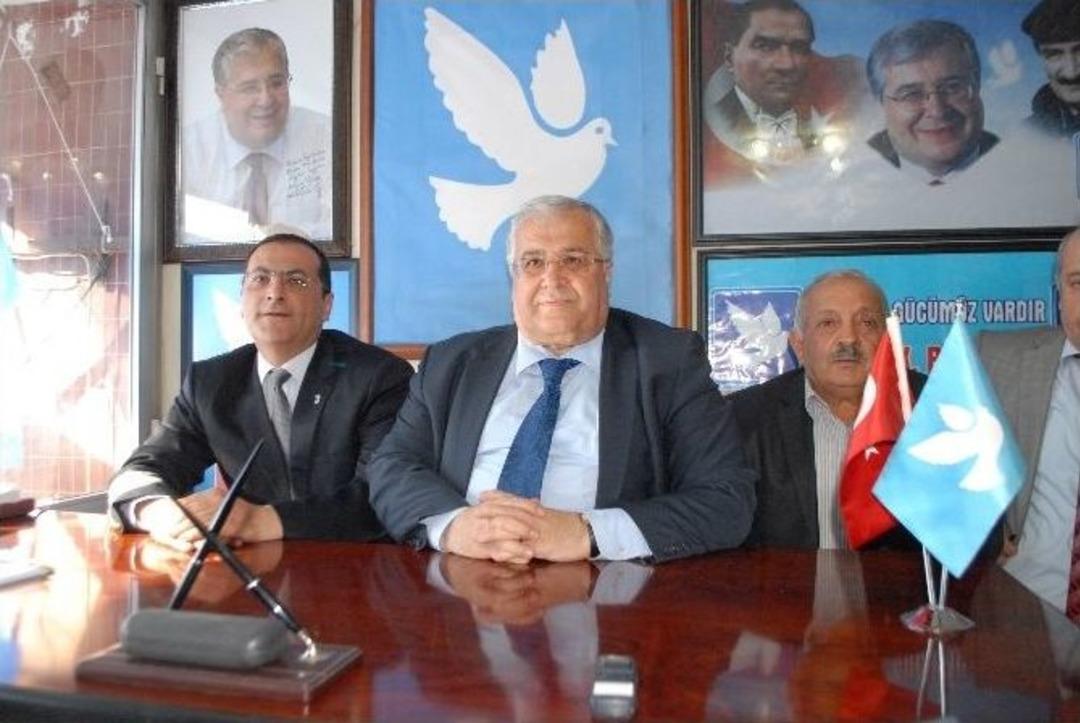 Dsp Genel Başkanı Masum T&uuml;rker Burdur&rsquo;da