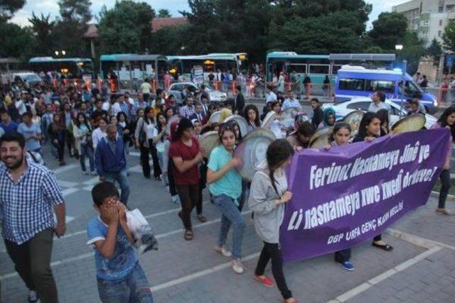 Şanlıurfa'da Kadınlardan Defli Protesto