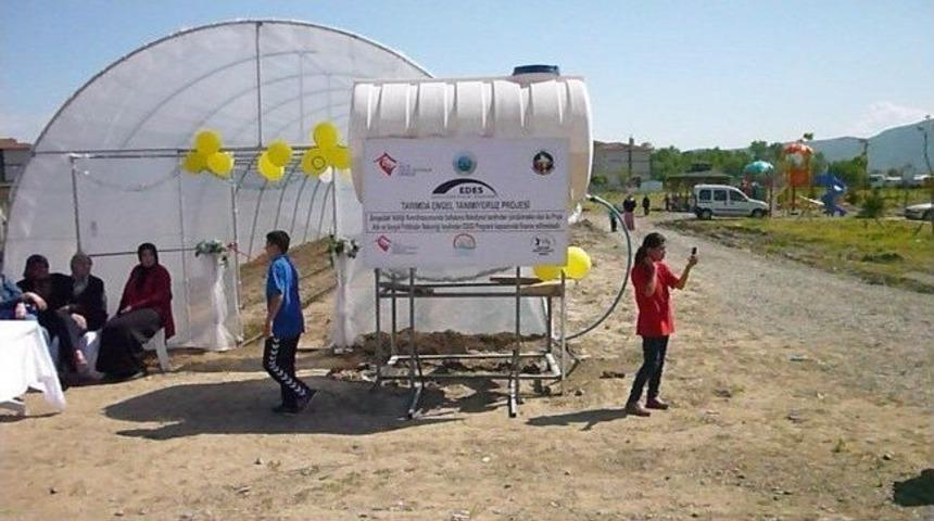 "tarımda Engel Tanımıyoruz" Projesinin A&ccedil;ılışı Yapıldı