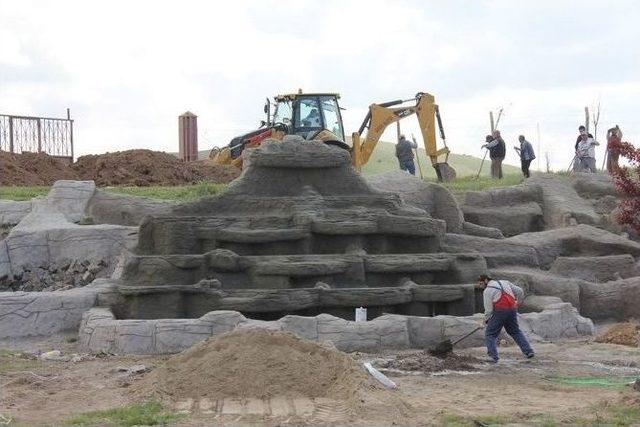 Sarıkaya&rsquo;da Mesire Alanı &Ccedil;alışmaları Hızla S&uuml;r&uuml;yor 2