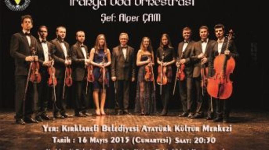 Kırklareli Atat&uuml;rk K&uuml;lt&uuml;r Merkezi&rsquo;nde İlk Konser