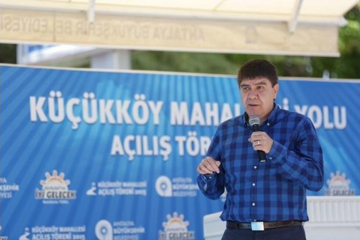 Korkuteli K&uuml;&ccedil;&uuml;kk&ouml;y Yolu T&ouml;renle A&ccedil;ıldı