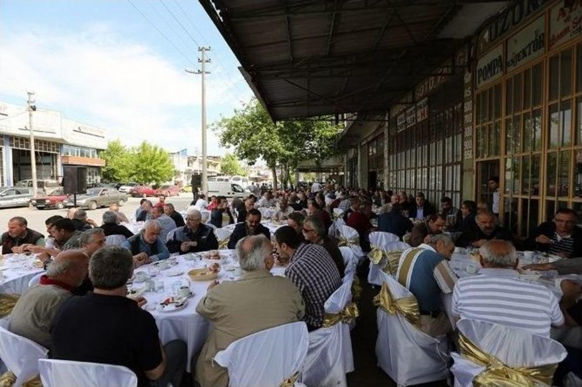 Başkan To&ccedil;oğlu D&ouml;rtyol Sanayi Esnafı İle Buluştu