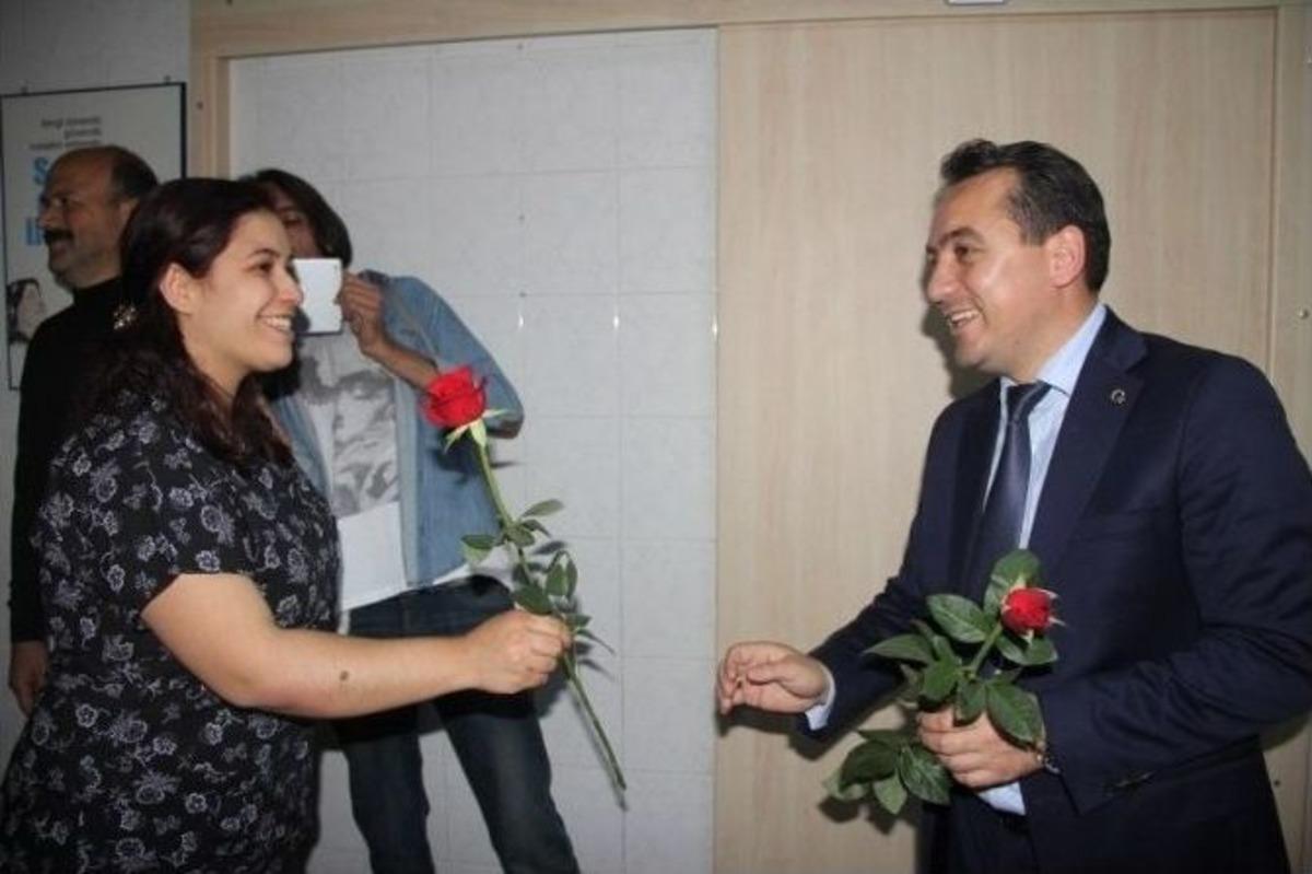 Mhp&rsquo;li Eryılmaz&rsquo;a Demirci&rsquo;de Coşkulu Karşılama