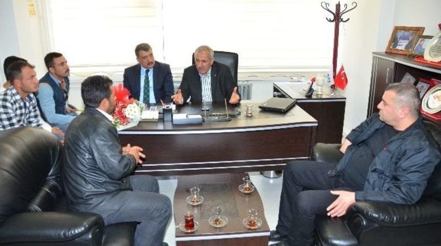 Kaldırımlı Gen&ccedil;ler Şahin&rsquo;i Ziyaret Etti