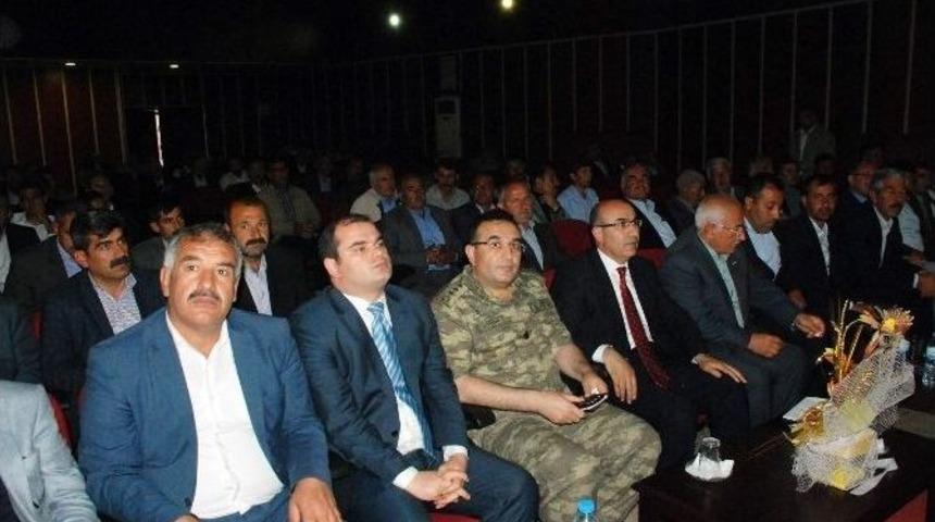 Vali Demirtaş K&ouml;y Muhtarlarıyla Buluştu