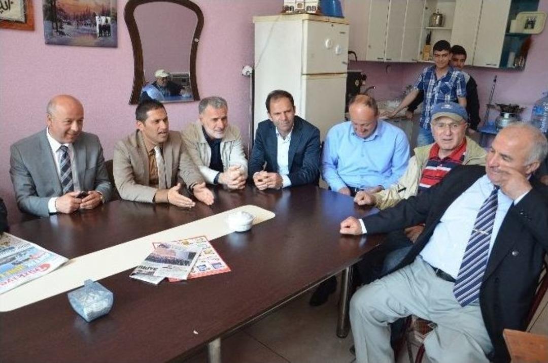 Akın Kaymak &Ccedil;aydamar&rsquo;da Esnaflarla Bir Araya Geldi