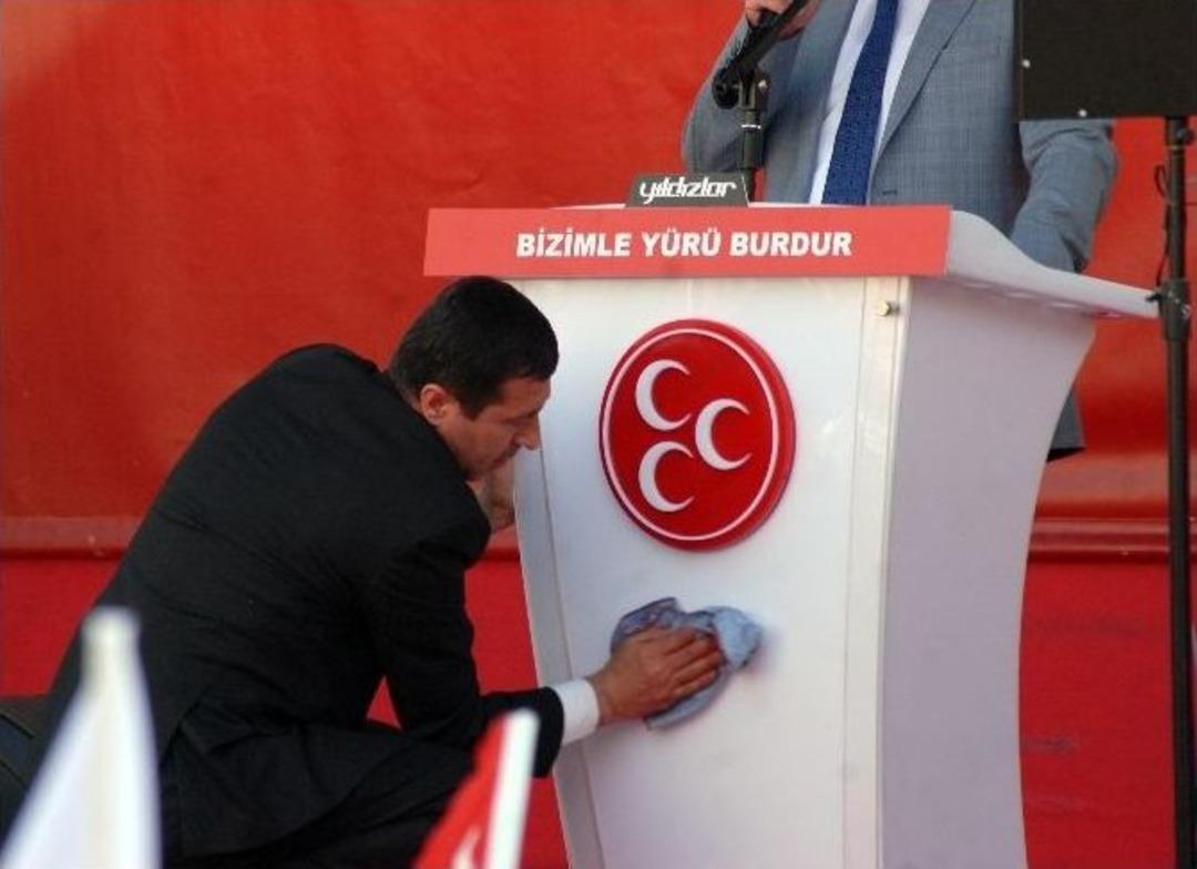 Mhp Lideri Bah&ccedil;eli Burdur&rsquo;da