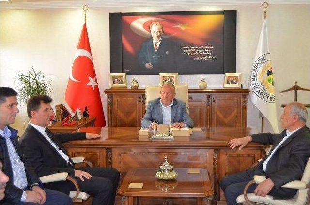 Niğde Ziraat Odasından Nevşehir Ticaret Borsasına Ziyaret 1
