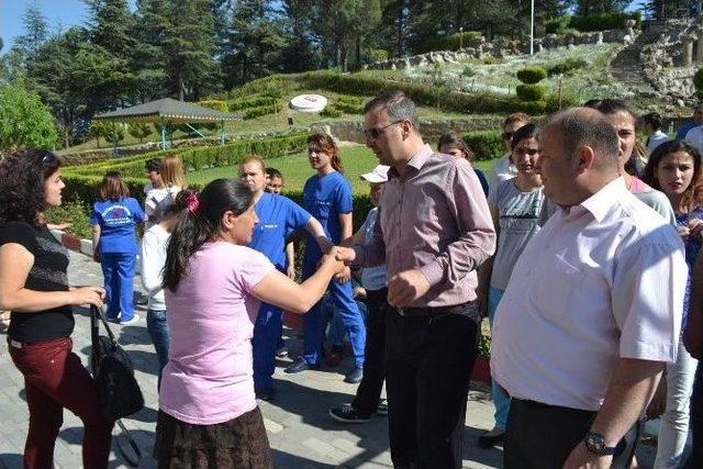 Kaymakam Güven, Rehabilitasyon Merkezini Ziyaret Etti 2