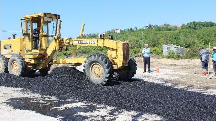 Ak&ccedil;akoca Doğancılar Yolu Asfaltlandı