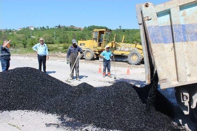 Akçakoca Doğancılar Yolu Asfaltlandı