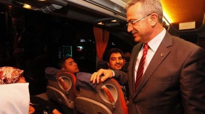 Gebzelileri &Ccedil;anakkale&rsquo;ye Başkan K&ouml;şker Uğurladı