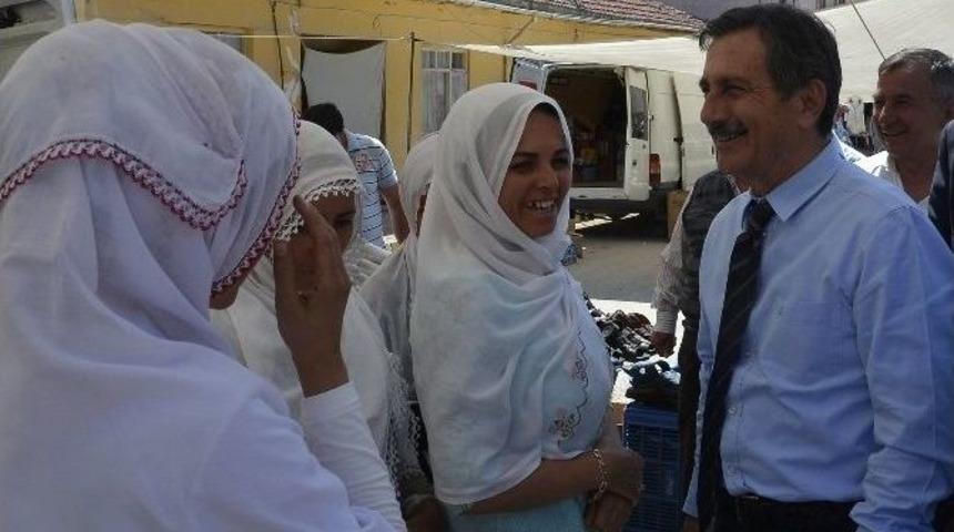 Başkan Ata&ccedil; Sarıcakaya&rsquo;da