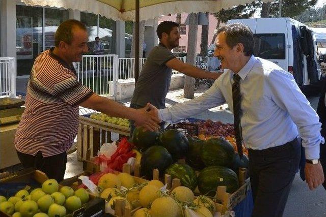 Başkan Ataç Sarıcakaya’da