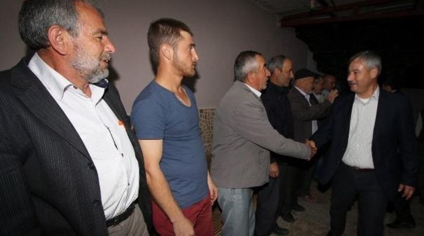 Başkan Yaralı&rsquo;dan Taziye Ziyareti