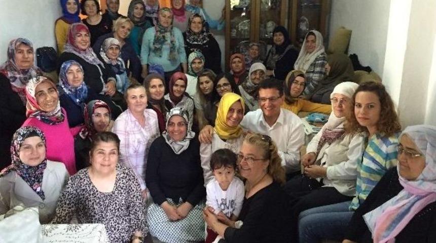 Ak Parti Adayı Uslu, Kadınlardan Destek İstedi