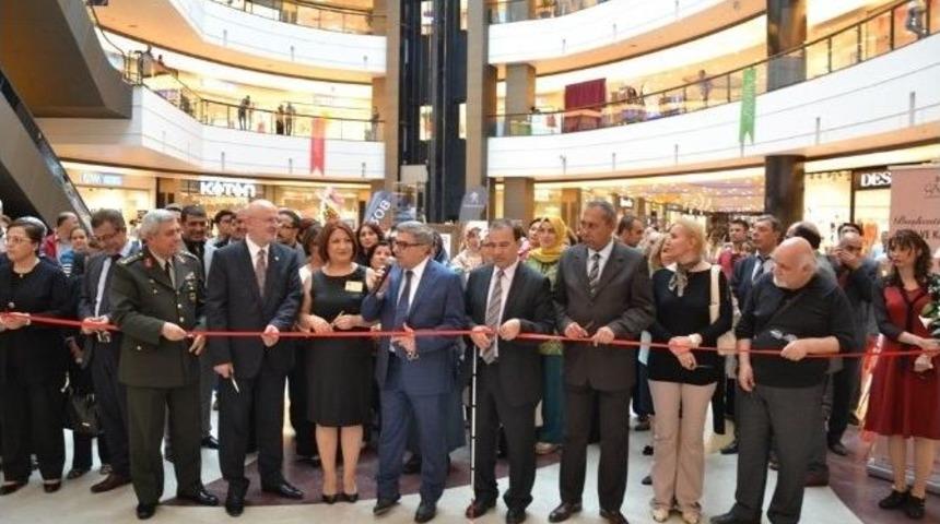 Başkentten Gazikent&rsquo;e &lsquo;ebru Ve Kaat&rsquo;ı Sergisi A&ccedil;ıldı