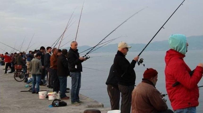 Fatsa&rsquo;da Hobi Balık&ccedil;ılarının Y&uuml;z&uuml; G&uuml;l&uuml;yor