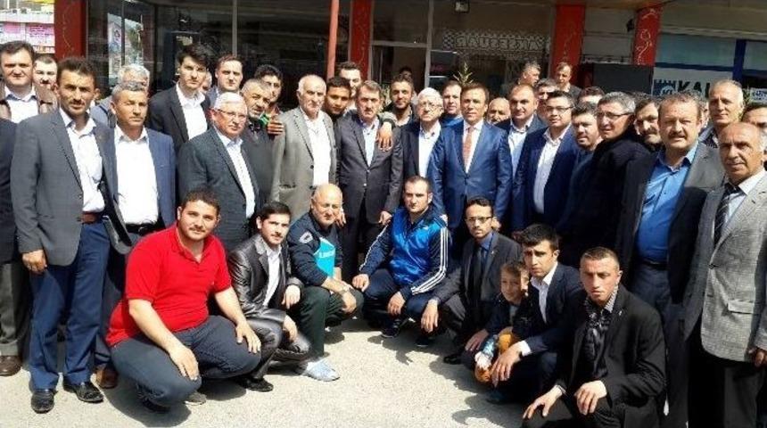 Fuat K&ouml;ktaş Canik Ve &Ccedil;arşambada Ziyaretlerde Bulundu