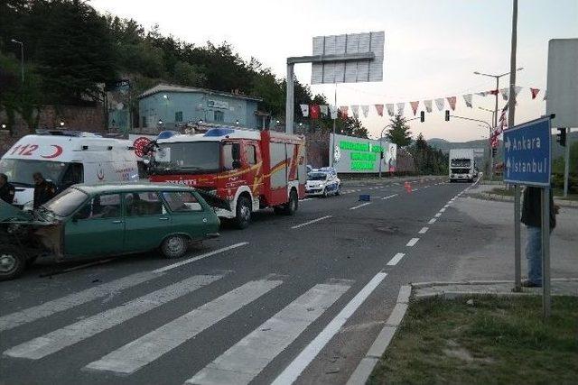 Kızılcahamam’da Trafik Kazası: 1 Yaralı