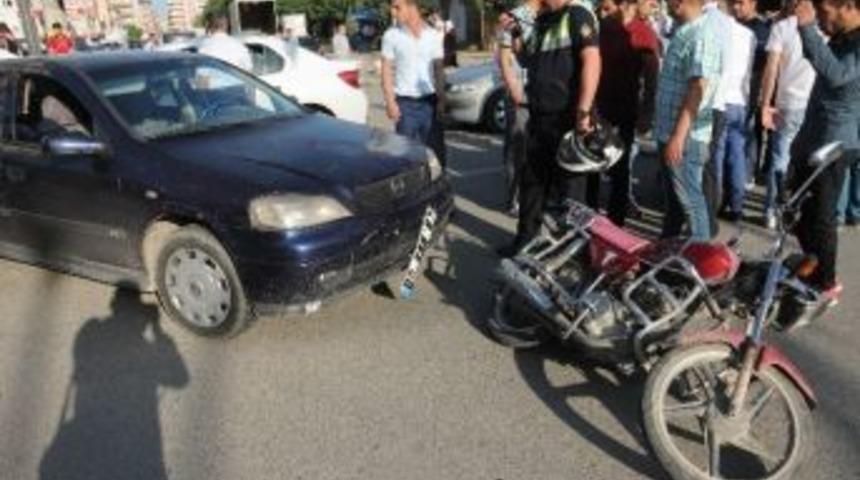 Batman&rsquo;da Trafik Kazası: 1 Yaralı