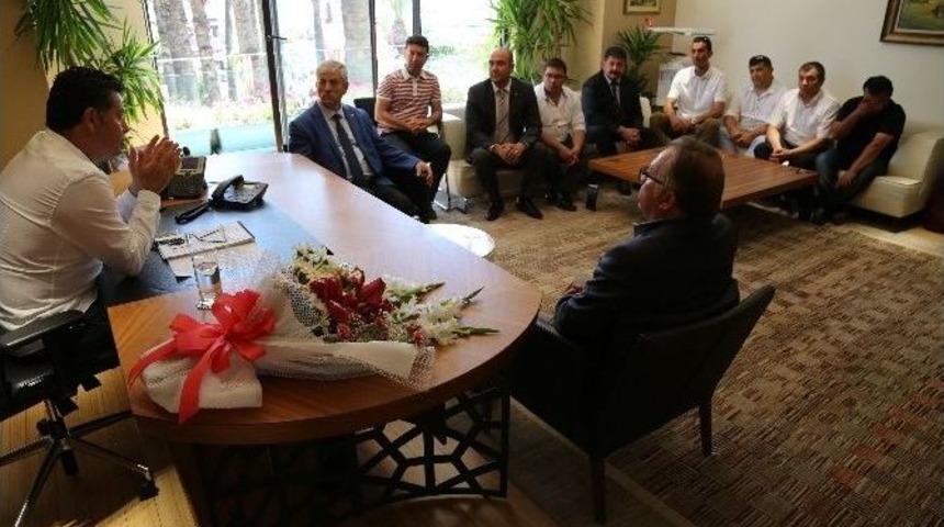 Disk Genel Başkanı Beko&rsquo;dan Başkan Kocadon&rsquo;a Ziyaret