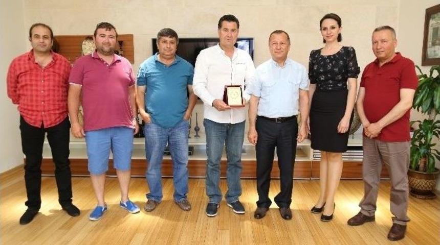 Başkan Kocadon, Thk Bodrum Şubesi&rsquo;ni Ağırladı