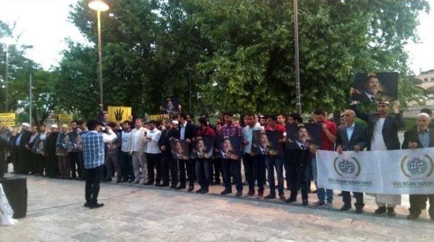 Şanlıurfa&rsquo;da Sabah Namazının Ardından Mısır&rsquo;daki İdam Kararına Tepki