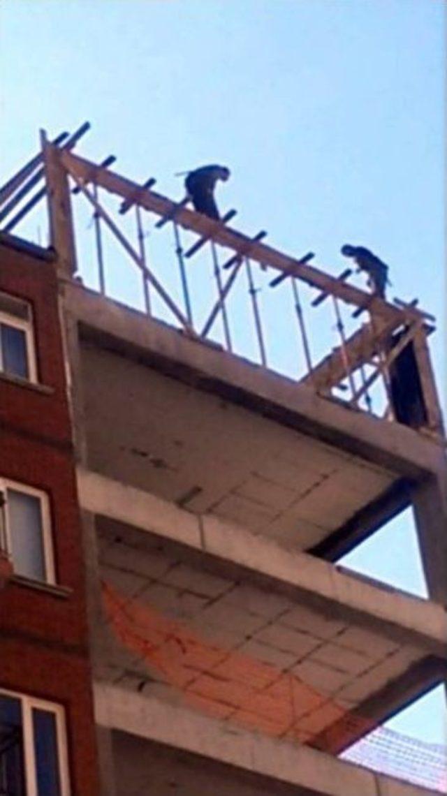 Eskişehir&rsquo;de Korkutan G&ouml;r&uuml;nt&uuml; 1