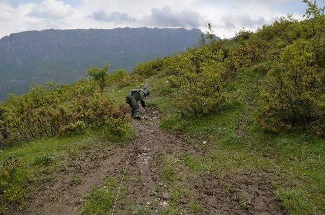 Yola Döşenen Patlayıcı Son Anda Bulundu