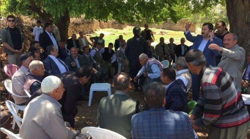 "b&ouml;lgedeki Huzuru Ak Parti&rsquo;ye Bor&ccedil;luyuz"