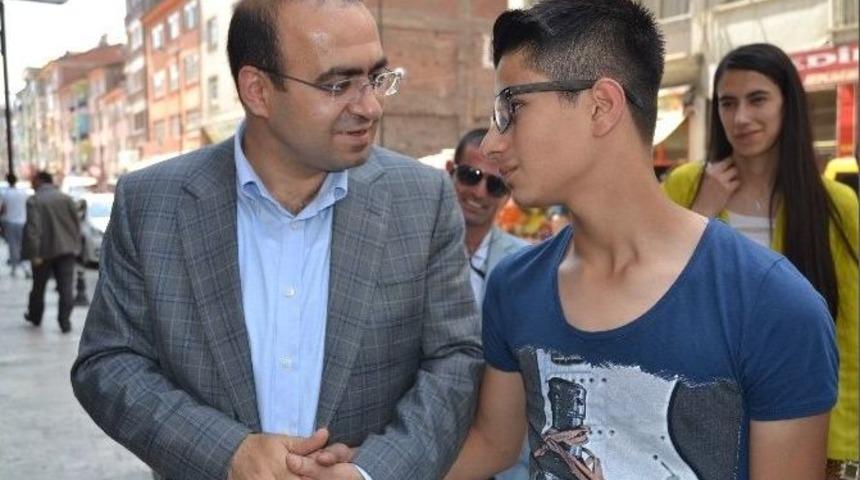 Taha Özhan, Kale İlçesini Ziyaret Etti