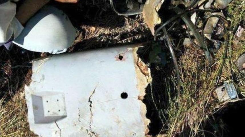 Suriye, T&uuml;rkiye&rsquo;nin D&uuml;ş&uuml;rd&uuml;ğ&uuml; Hava Aracının Fotoğraflarını Paylaştı