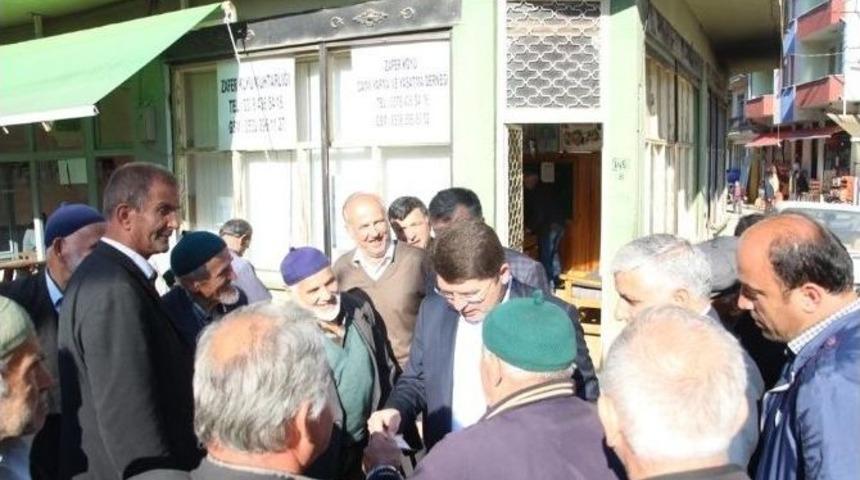 Ak Parti Milletvekili Yılmaz Tun&ccedil; Zafer K&ouml;y&uuml;n&uuml; Ziyaret Etti