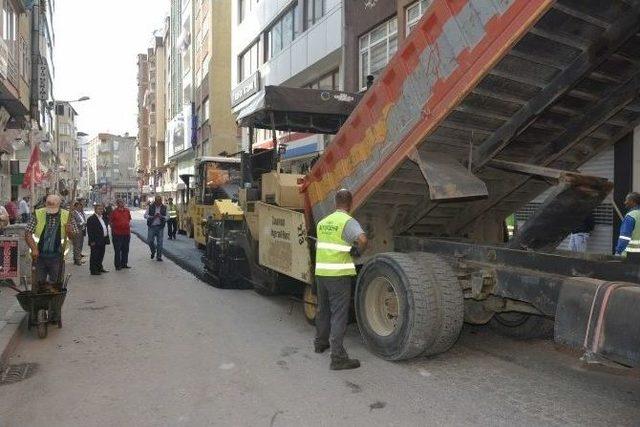 Fatsa’da Asfalt Yenileme Çalışması Yapılıyor