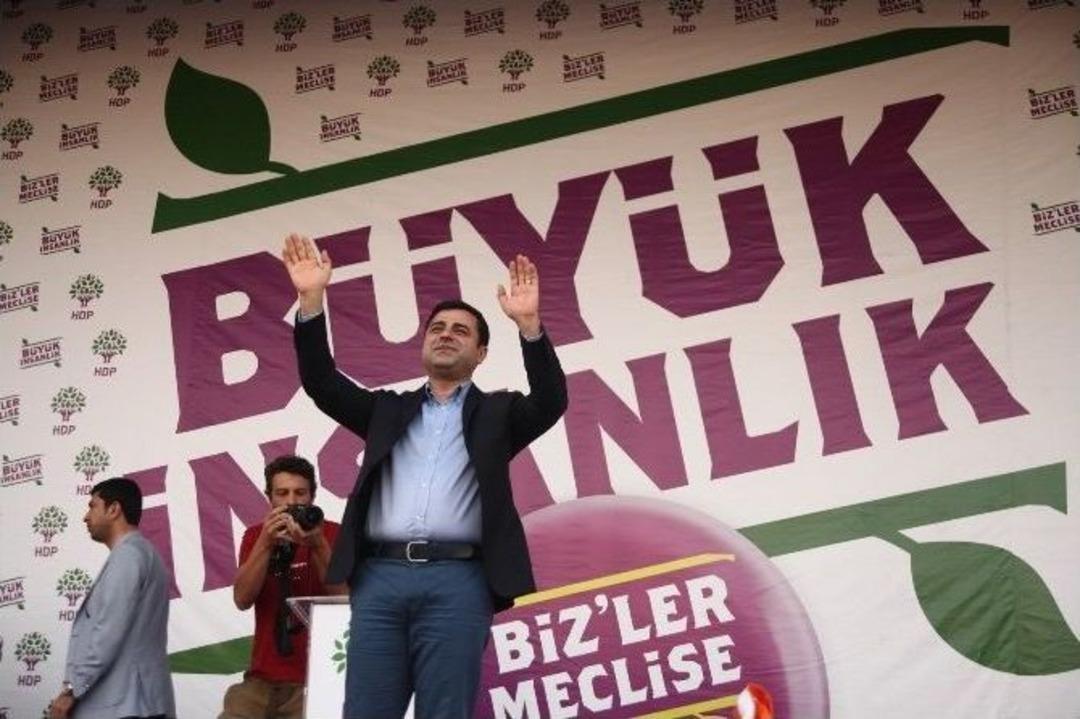 Hdp Eş Genel Başkanları Y&uuml;ksekdağ Ve Demirtaş Adana&rsquo;da