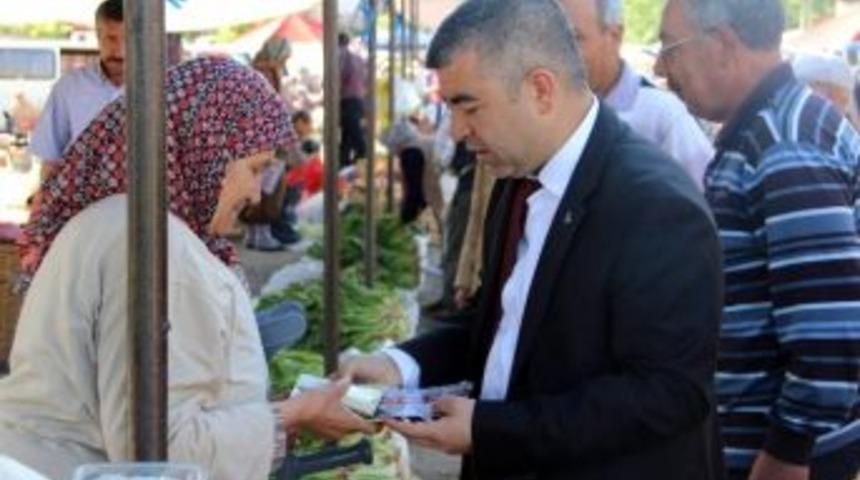 Mhp Muğla Adayı Y&uuml;ksel, &Ccedil;alışmalarına Devam Ediyor