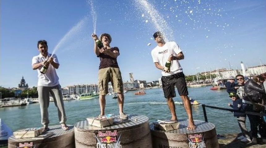 Red Bull Cliff Diving D&uuml;nya Serisi 2015&rsquo;te Sezonun Fransa&rsquo;daki İkinci Ayağını Şampiyon Gary Hunt Kazandı