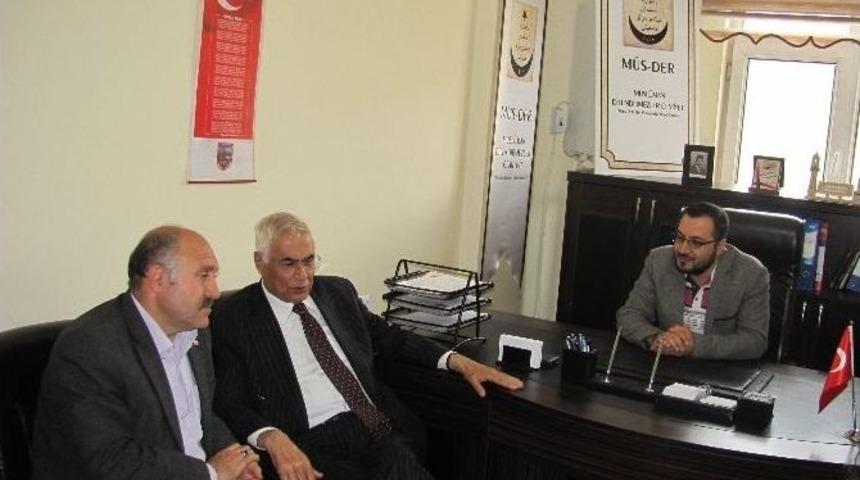 İ&ccedil;işleri Eski Bakanı G&uuml;ney&rsquo;den M&uuml;s-der&rsquo;e Ziyaret&hellip;